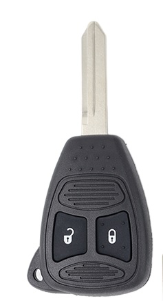 Carcasa mando 2 botones ancho Chrysler