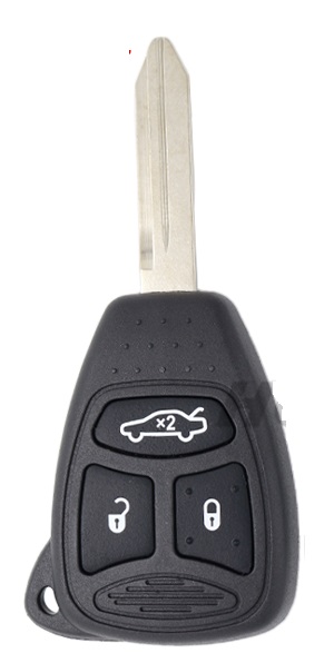 Carcasa mando 3 botones ancho Chrysler