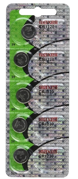 Pila de botón CR1220 Maxell