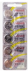 Pila de botón CR1216 Maxell